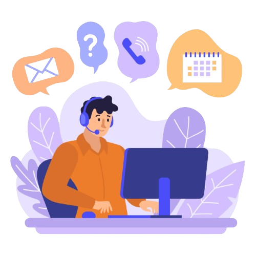 Contact us illustration